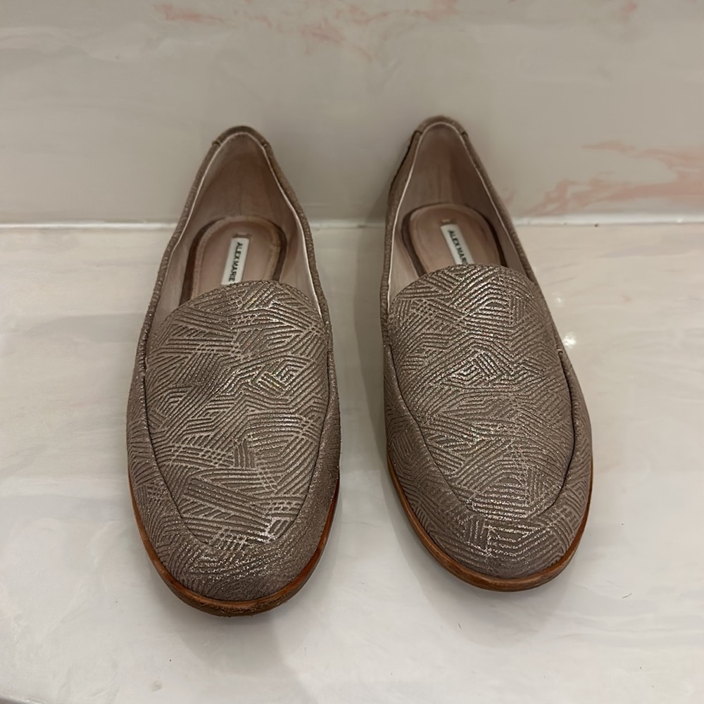 Alex Marie shimmery loafers